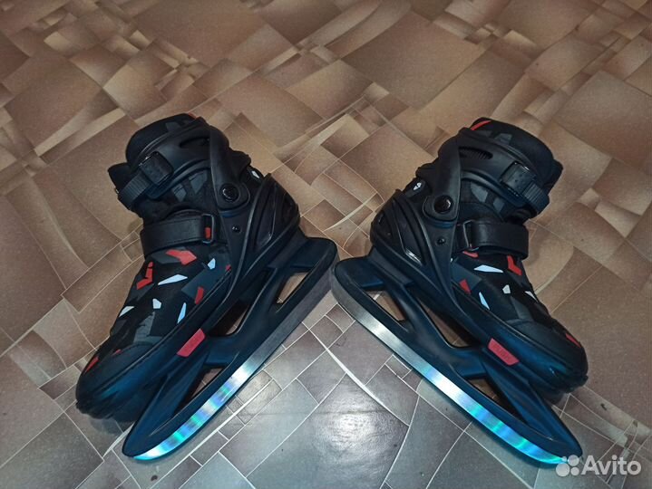 Коньки раздвижные 36-41