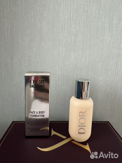 Тональный крем dior backstage 0N