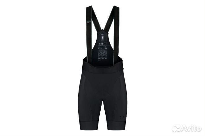 Велотрусы Gobik Revolution K10, с лямками / Черные