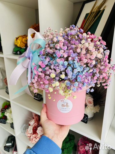 Гипсофила, букеты, Розы, цветы с доставкой