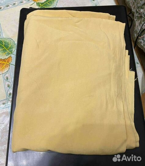 Куски тканей разные