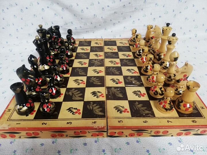 Шахматы СССР подарочные сувенирные