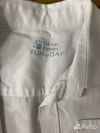 Рубашка Funday 134 размер