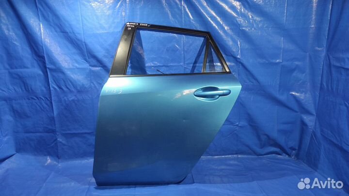 Дверь задняя левая Mazda 3 BL 2009-2013