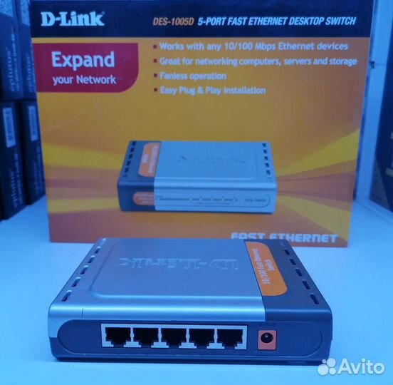 Коммутатор D-Link DES-1005D