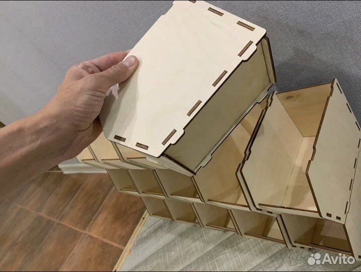 Дерявянные коробочки