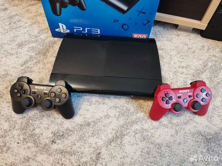 PS3 SS 500Gb+54 игры