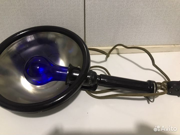 Медицинская синяя лампа Рефлектор Минина