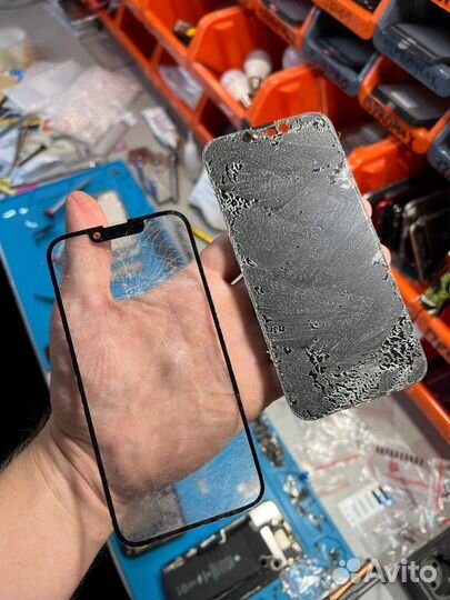 Замена стекла iPhone/Apple watch (переклей)