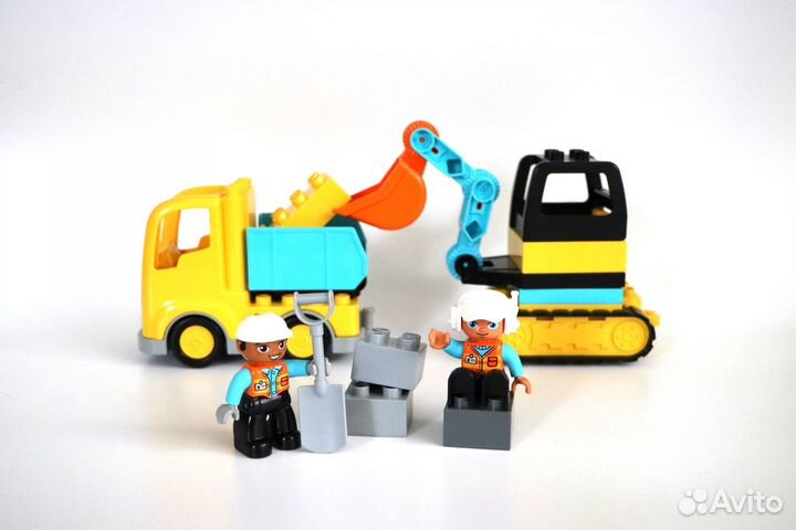 Конструктор lego duplo Грузовик и экскаватор