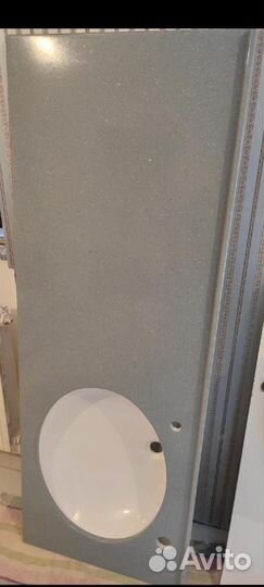 Столешница каменная с мойкой