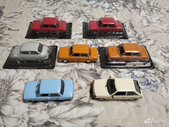 Автолегенды СССР (DeAgostini) газ, ваз, Москвич