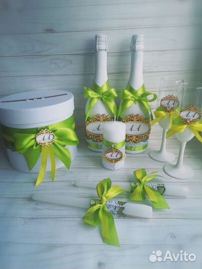 Свадебные аксессуары набор