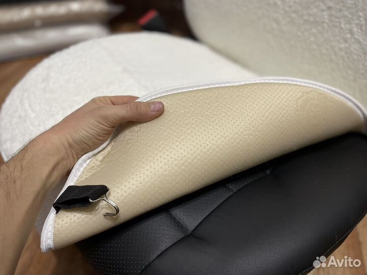 Меховые накидки на сидения авто