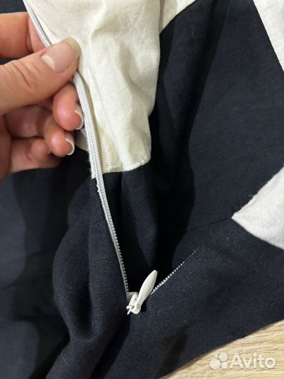 Платье лен снежная королева 46-48