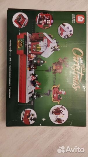 Конструктор аналог lego новый год. Рождество