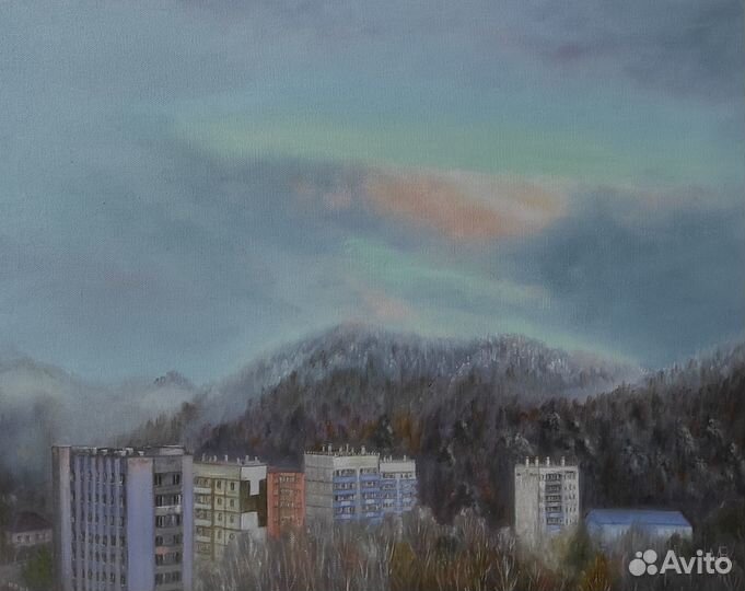 Картина маслом авторская