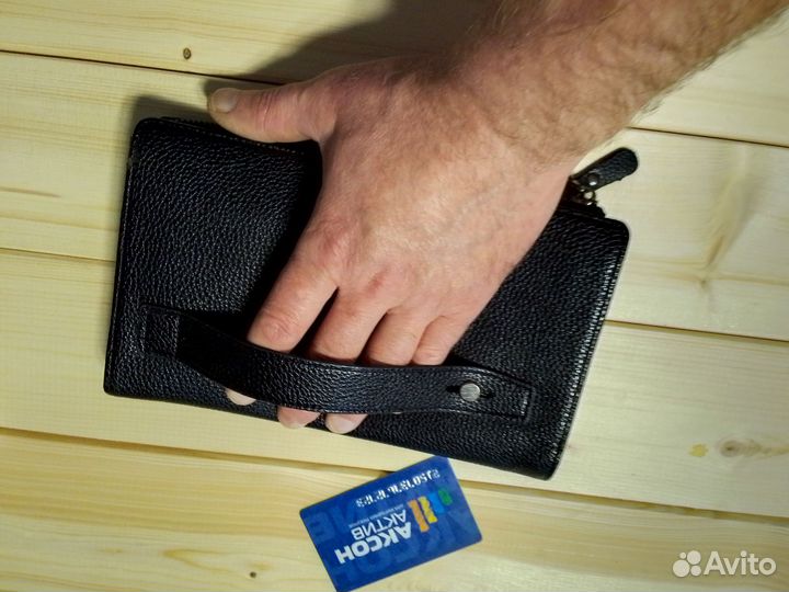 Новая мужская барсетка, кошелек