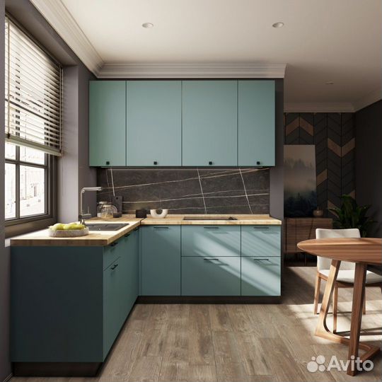 Кухня под потолок Тренд 2025