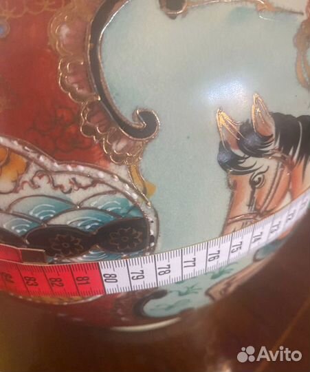 Ваза напольная, фарфоровая