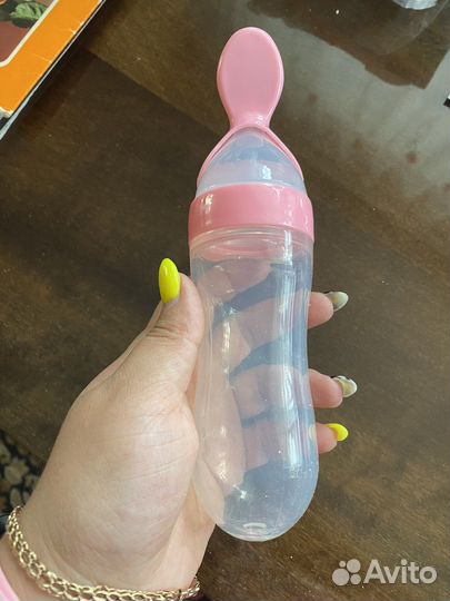 Бутылочка-ложка для корления