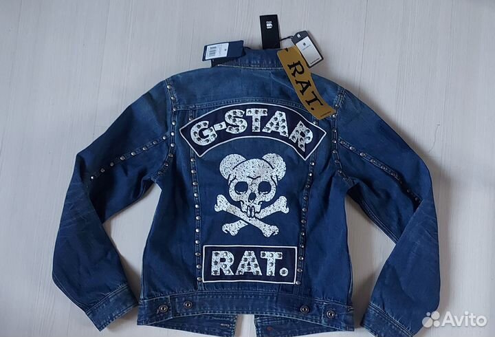 Джинсовая куртка новая g-star raw