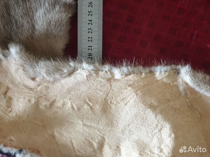 Меховой воротник норка