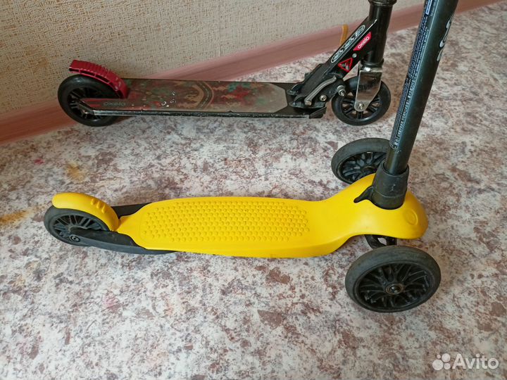 Самокат детский трехколесный