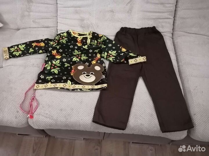 Новогодний костюм для мальчика Мишка