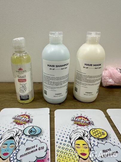 Огромный пакет косметики подарочный уходовый новый