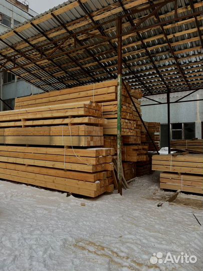 Доска обрезная 25х100х6000мм от производителя