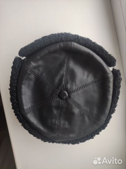 Шапка авиационная лётчика, меховая, каракуль