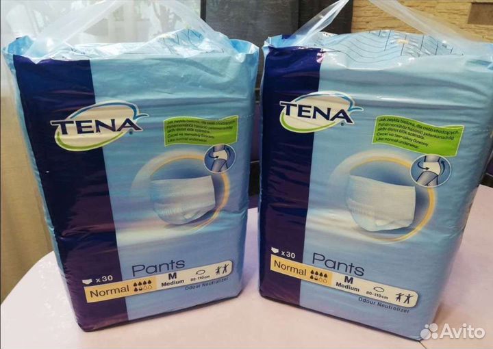 Трусы - Памперсы для взрослых 4 (XL) и 2 (М)