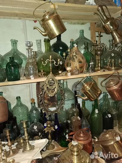 Чайник медь, латунь умывальник, котелок, ковш