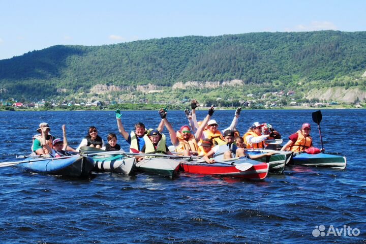 Двухдневный сплав по реке Волга 5 - 6 августа