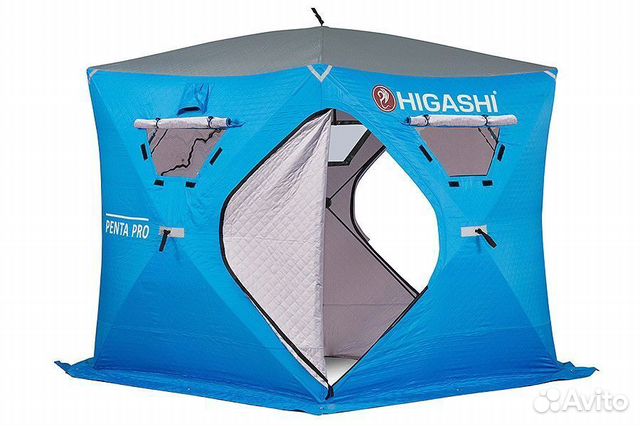 Палатка для зимней рыбалки трёхслойная Higashi