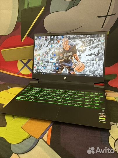 Hp pavilion gaming Laptop 15 GTX 1650 Ryzen 5 4600