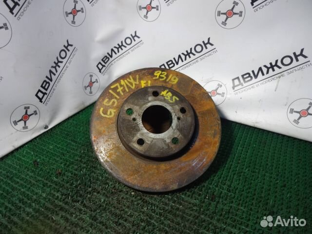 Тормозной диск toyota GS171 перед лево