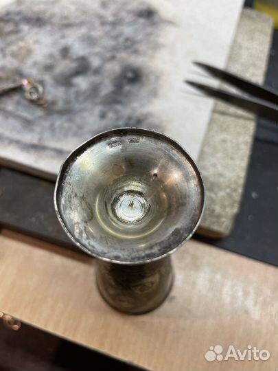 Серебренная рюмки СССР