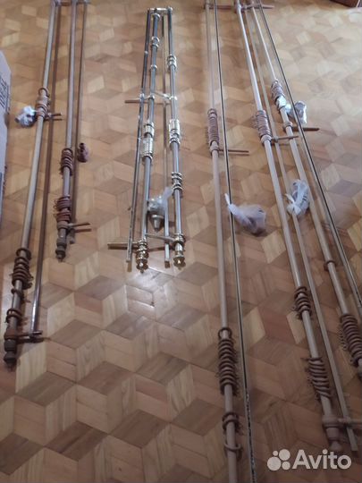 Карниз потолочный двухрядный для штор