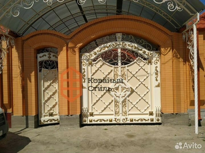 Кованые ворота