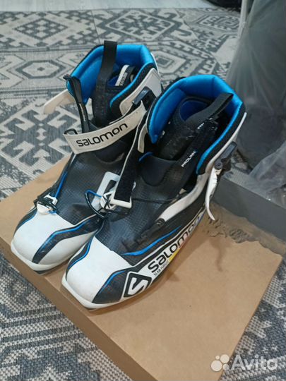 Лыжные ботинки salomon prolink