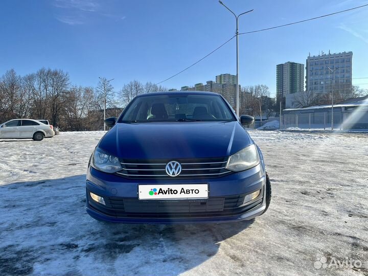 Volkswagen Polo 1.6 МТ, 2017, 184 950 км