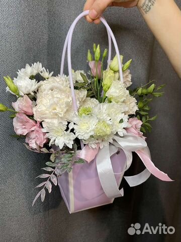 Букет цветов, композиция, цветы в коробке