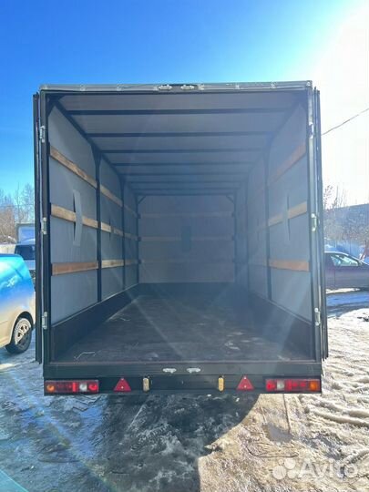 Коммерческий прицеп с тентом 3-х остный