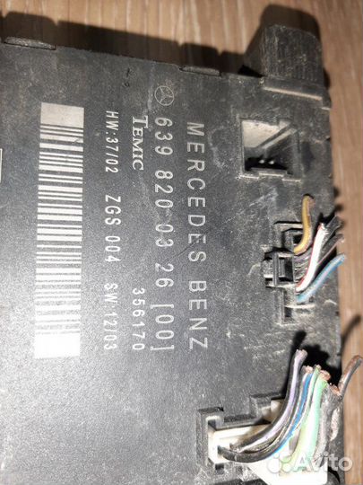 Блок двери передний правый Mercedes-Benz Vito W639