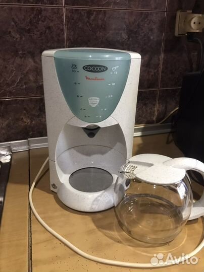 Кофеварка капельная moulinex на 3-10 чашек