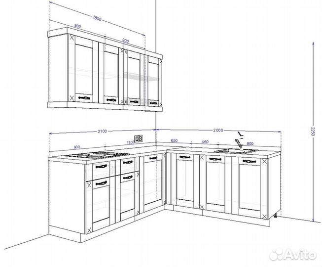 Кухонный гарнитур от производителя