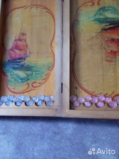 Нарды ручной работы