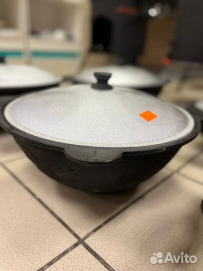 Казан чугунный узбекский